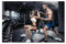 DaanaH Männer und Frauen Hantelnübung Übung Leinwand Wand Bilder Fitness Inspirierende Bild Fitnessstudio Dumbbells Guide Fitness Übungen Poster Home Deko（Kein Rahmen）