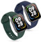 Xisair 2 Correas para Redmi Watch 3 Active Correa de Silicona Pulseras Reloj Compatible con Xiaomi Redmi Watch 3 Active Pulsera de Repuesto Deportiva, Transpirable, Impermeable