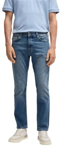 BOSS Hommes Delaware BO Jean Slim Delaware en Denim Stretch Bleu Confortable