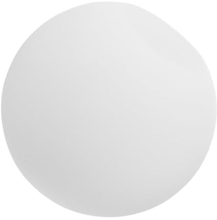 WOONEKY Eleganter Runder Lampenschirm – Lampenschirm Aus Glas Für Pendelleuchten Einfach Zu Installieren Weicher Diffuser Lichteffekt