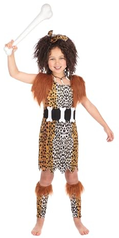 Bristol Novelty Cavegirl Costume with Wig