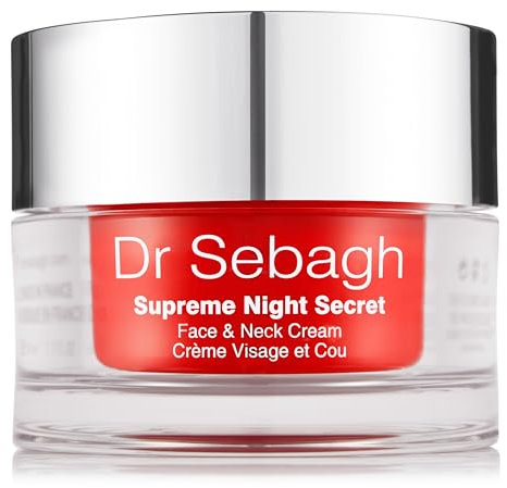 Dr Sebagh Supreme Night Secret (1.7 fl oz) - Luxury Anti Aging Moisturizer for Face - French Face Moisturizer for Overnight Skin Renewal - Deep Hydration & Repair - Face Cream for Women & Men