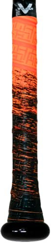 Vulcan Unisex-Erwachsene 0.50mm / 1.00mm / 1.75mm Bat Grip | Baseball/Softball | Multiple Colors Sticker: 1,75 mm, Ember, Standard Thickness | All