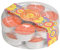 Homéa, Set de 12 Bougies Chauffe-Plat Chupa Chups Ø3,9 x H1,7 cm Parfum Orange