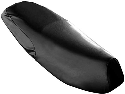 QUNNIE Autositzbezug aus Leder, wasserdicht, für Motorrad, ATV, 66-73 cm lang, 27-38 cm breit
