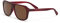 Serengeti Unisex Oatman Sonnenbrille, Frosted Crystal Burgundy