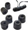 Luckvan Replacement Earbuds Tips for Beats Flex, Beats X Memory Foam Tips Noise Isolation Anti-Slip Ear Tips for Beats Flex, Beats X Earbuds, 3 Pairs LMS