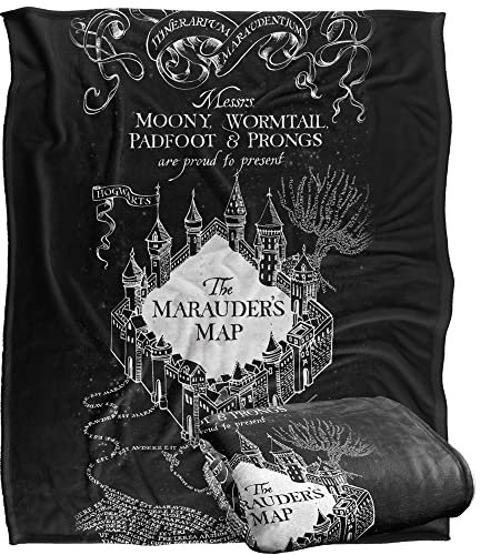 HARRY POTTER Silky Touch Super Soft Throw Blanket 152 x 127 cm