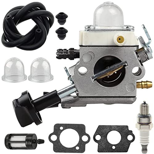 ZAMDOE Carburetor Kit for Stihl SH56 SH56C SH86 SH86C BG86 BG86CE BG86Z BG86CEZ Blower, Replaces # C1M-S261B 42411200616 4241 120 0616, with Spark Plug Fuel Line Primer Bulb Fuel Filter