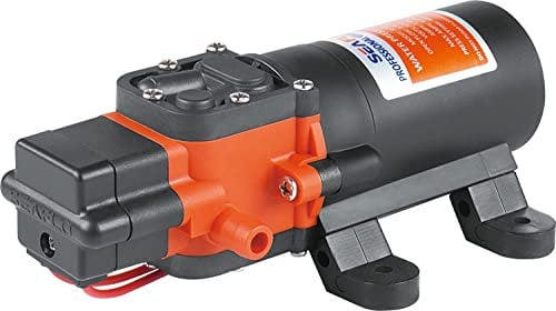 PIMAR marine equipment Autoclave Gruppo Pompa di Pressione 12V DC 4.3 LPM a Membrana per Impianto Idrico Barca Gommone Camper