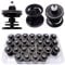 VooGenzek 25 PCS Auto Fasteners Door Panel Mounting Clips, Car Interior Door Card Trim Clips, Compatible with Golf, Passat, Polo, Scriocco, Sharan, Sagitar, Magotan