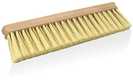 Bäckerei Spiegelhauer Mehlbesen Bäckerei 30 x 3 cm Naturhaarmischung hochwertigen Buchenholz I Naturhaarbesen Tischbesen aus Holz I Mehlbesen klein aus Holz