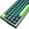 SOLIDEE Solo copritasti per tastiera meccanica,166 copritasti profilo Cherry,copritasti Double Shot,copritasti per tastiere meccaniche Cherry MX Switch,per layout USA PC Windows Mac(Soundwave)