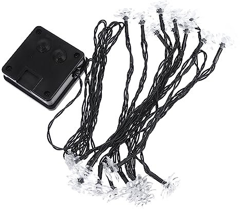 Hemobllo 1satz Solarbetriebene Kirschblüten-lichterkette -lampen Romantische Dekoration Für Garten Balkon Und Besondere Anlässe Für Valentinstag Und Hochzeiten