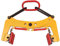 Bordsteinzange Steingreifer 8-30cm Versetzzange bis 280 kg Ziegelzange Randsteinheber Bordsteinversetzzange mit Endringe zum Heben und Transportieren von Holz, Schnittholz und Stein