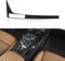 Auto Kohlefaser Schalthebel Side Panel Cover Trim Kompatibel mit A4 B9 2017 2018 2019 Interieur Zubehör