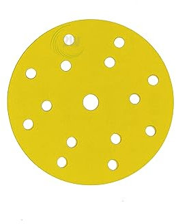 2W Basic Gold Disc Schleifpapier d 150mm 15-Hole Korn 100 (25 Stück)
