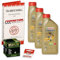 Öl & Ölfilter für Honda VT 600 C Shadow, 1988-2000 (PC21), Ölwechsel Set, Castrol 10W-40 Motoröl + HiFlo Filter + Dichtring(e)