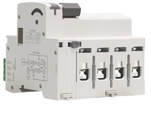 PVTLCYBI Interruttore Automatico modulare con Dispositivo di riarmo Automatico RCD Tipo A 40A 63A 30mA 100mA 300mA Interruttore di Sicurezza 220V(5)