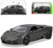 Generisch Lamborgihini Reventon Grau mit Sockel und Vitrine 1/32 Burago Burago Modellauto Modell Auto