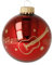 Weihnachtskugel Kling Glöckchen mit Instrument - Schönes Geschenk für Musiker (Gitarre)