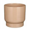 DomoDomo Klassischer Blumentopf 19x22cm beige Keramik