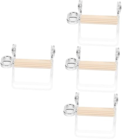 OATIPHO 4stücke Handlicher Tubenquetscher Kunststoff Für Zahnpasta Cremes Und Farben Müheloses Ausdrücken Platzsparend Und Langlebig Für Badezimmer Und Kosmetik