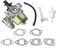 Carburatore 16100 ZH8 W61 per motori Honda con leva starter e tubo olio