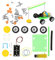 Kisangel Robot Aspirateur Éducatif DIY pour Garçon Fille de Technologie Interaction Familiale et Apprentissage Scientifique