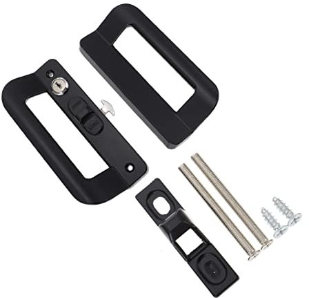 EXCEART Maniglia Per Porta Scorrevole Per Patio Set Maniglie Per Porte Filo e Tirante Maniglia Per Porta Scorrevole in Alluminio Resistente Alla Ruggine