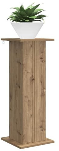 vidaXL Pflanzenständer 2 Stk. Artisan-Eiche 30,5 x 30 x 80,5 cm