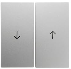 Hager Jalousie B1 – doppelte Taste Pfeile für Aluminium