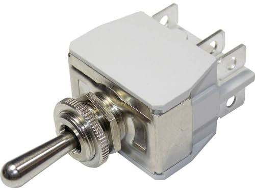 Interruptor de palanca 2 x On/Off/On APEM 649H/2 250 V/AC 10 A Permanente/0/Permanente 1 unid(s)