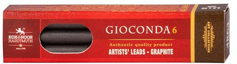 Koh-I-Noor Gioconda, 4B Graphitstifte, 6 Stück