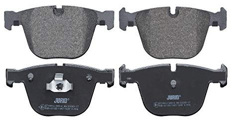 JURID Brake Pads | 571991J | OE-Matching Quality | Low Noise & Long Life | Pack of 4