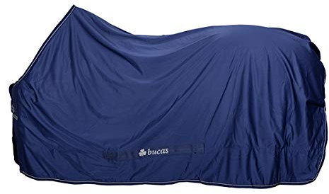 Bucas Power Cooler Pony - Navy/Silver - Abschwitzdecke, Größe:95