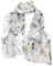 Pamper Yourself Now Grau glänzende Katze mit Multi farbige Katzen dünnen Schal(Grey Shiny cat Scarf with Multi Coloured Cats)