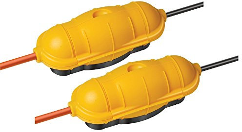 Brennenstuhl Safe-Box Capsule de protection pour câble Big IP44 Outdoor Jaune, 1160440, 1160440