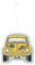 BRISA VW Collection - Volkswagen Air Freshener, Room Freshener, Deodorizer for Cars Beetle Bug Motif (Yellow/Coconut)