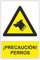 MovilCom® - Señal PELIGRO CUIDADO CON EL PERRO material PVC 0,7mm 210X300mm homologado nueva legislación (ref.RD30043)