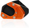 MZ-STORE Motorrad CNC Aluminium Seitenständer Vergrößern Seitenständer Platte für Duke 125 200 250 390 690 RC 125 200 250 390 690 Enduro R-Schwarz+Orange