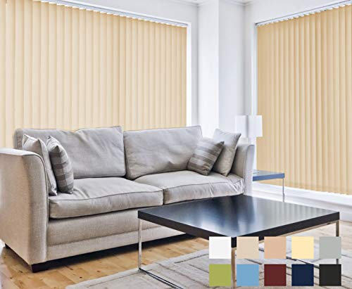 etusimo Lamellenvorhang 210 x 245 cm, Creme