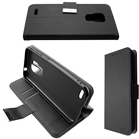 caseroxx Bookstyle-Case für Ulefone Note 7 | Aufklappbare Buch-Schutzhülle mit Innenfächern und Rundumschutz für den Alltag, aus Kunstleder