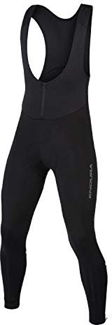 Endura Windchill - Salopette da ciclismo con imbottitura, taglia M, colore: nero