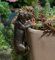Pot Buddies Handgefertigter Dackel-Aufhänger für Blumentöpfe, dekoratives Hänge-Ornament – Blumentopffigur