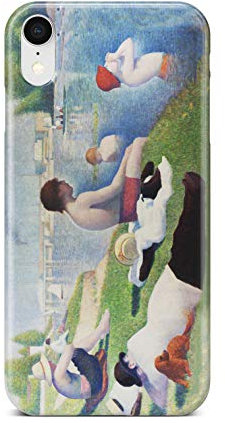 Classic Art Collection Case for iPhone XS Max - Artwork 3: Bathers at Asnières - Georges Seurat.