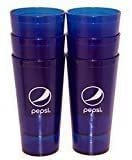 Supply Depot Kompatibel mit neuen (6) Pepsi Restaurant Blue Globe Kunststoff Tassen, 680 ml, Carlisle