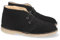 shoes&blues.es 62690-Botin Desert Boots Mujer y Caballero de Piel Serraje y Borreguillo, Suela de Crepe Antideslizante Confortables, con Cierre de Cordones.. Talla 46 Negro