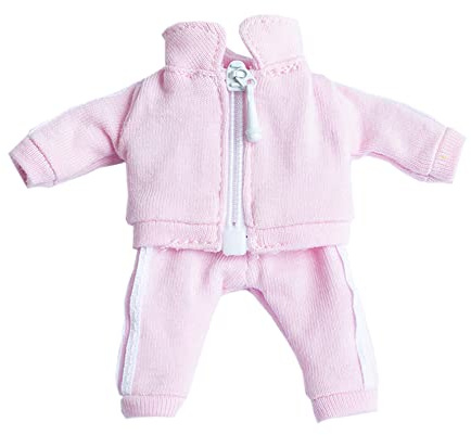 niannyyhouse Uniform-Anzug, einfarbig, Sportbekleidung, Ob11, Kleidung, Verkleidung, 1/12 BJD OB11 Puppe 11 cm, Body-Kleidungs-Zubehör (Rosa)