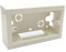 Scatola esterna 503 504 506 507 Cassetta da parete 3 4 7 moduli posti bianco per prese elettriche compatibile con tutte le serie civili (4 Posti)